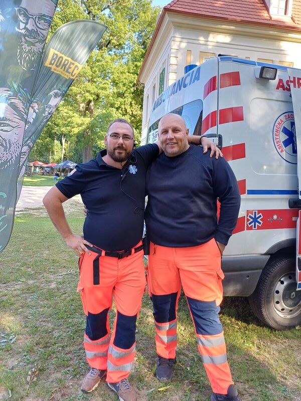 Zdravotníci Rescue MM na podujatí