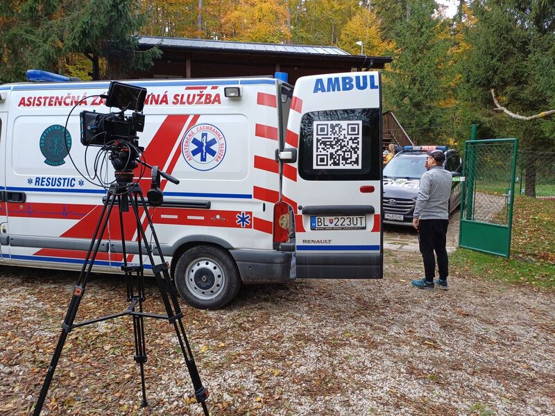 Ambulancia na športovom podujatí